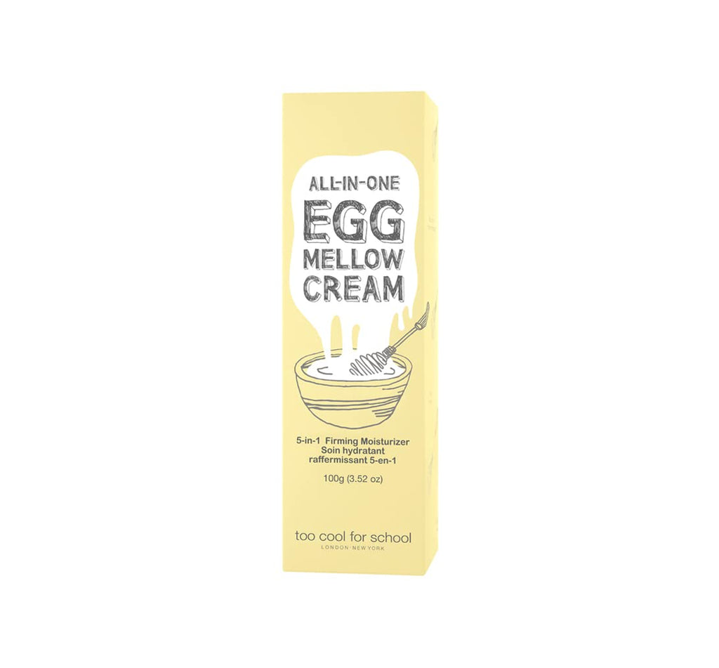 Too Cool For School Egg Mellow Cream 100g – Multi-Tasking Firming Moisturizer