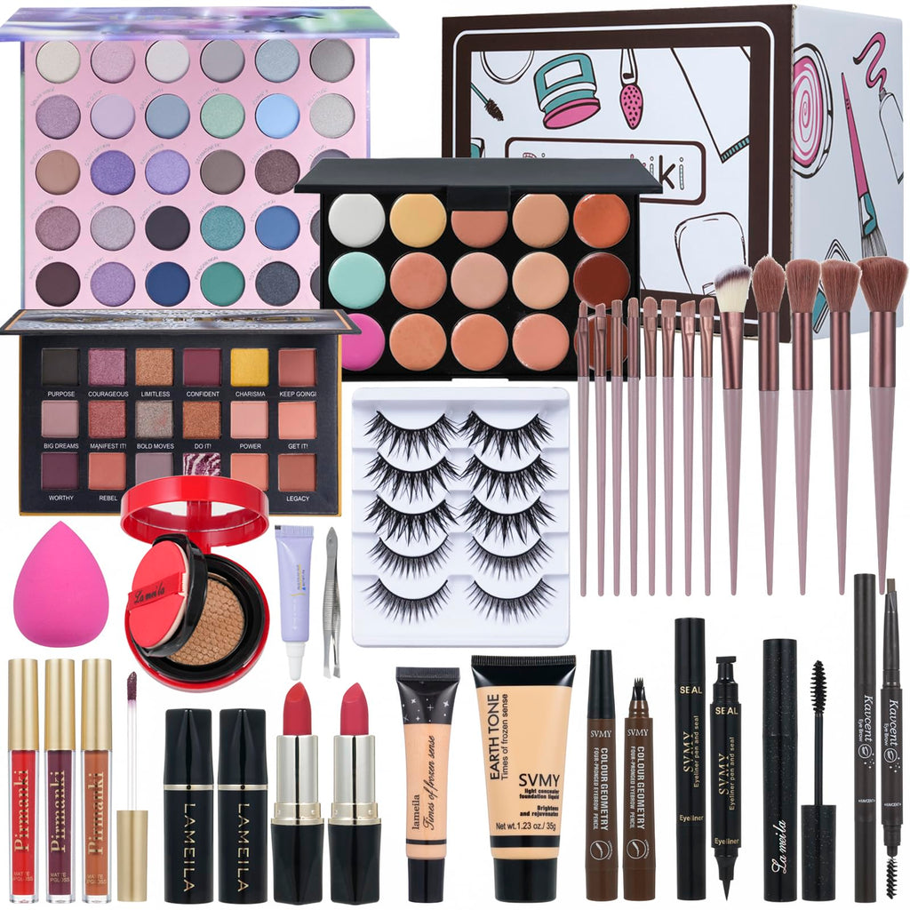TooAemiS All-in-One Makeup Kit – Complete Travel Makeup Set for Women