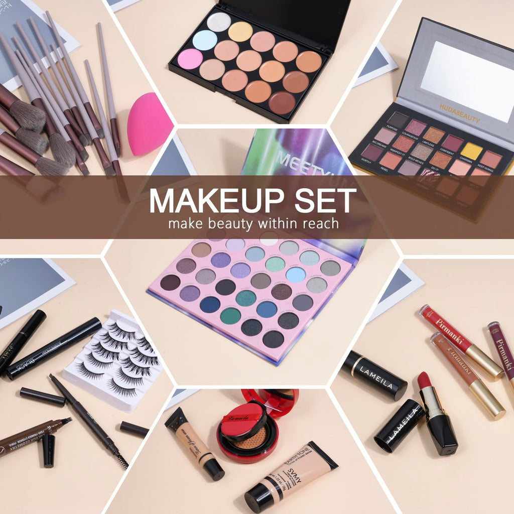 TooAemiS All-in-One Makeup Kit – Complete Travel Makeup Set for Women