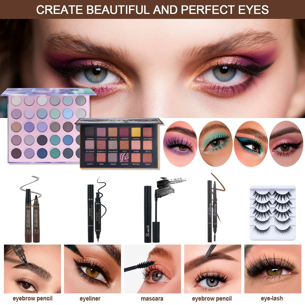 TooAemiS All-in-One Makeup Kit – Complete Travel Makeup Set for Women