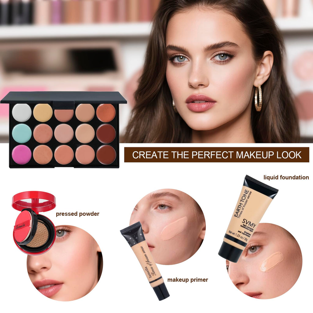 TooAemiS All-in-One Makeup Kit – Complete Travel Makeup Set for Women