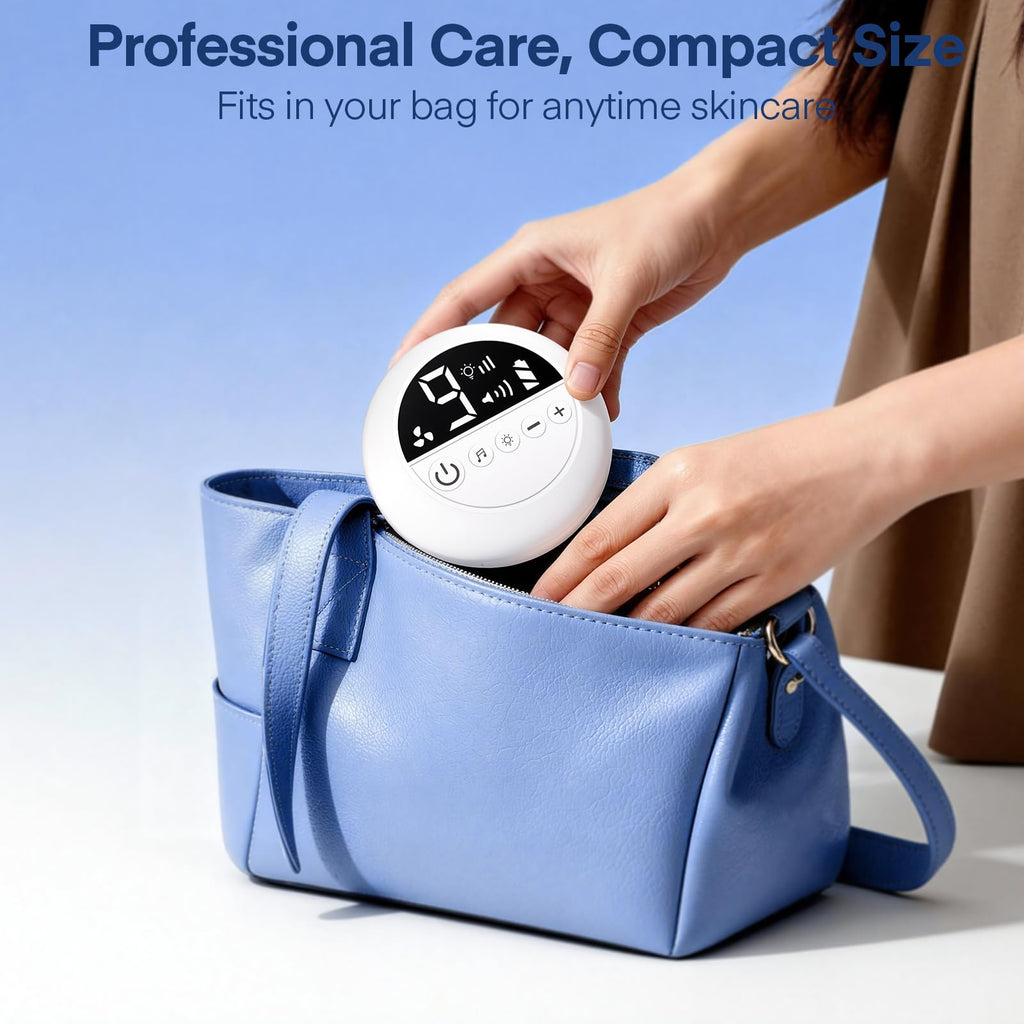 TopDirect Mini Microdermabrasion Machine – Portable Diamond Dermabrasion with Adjustable Suction
