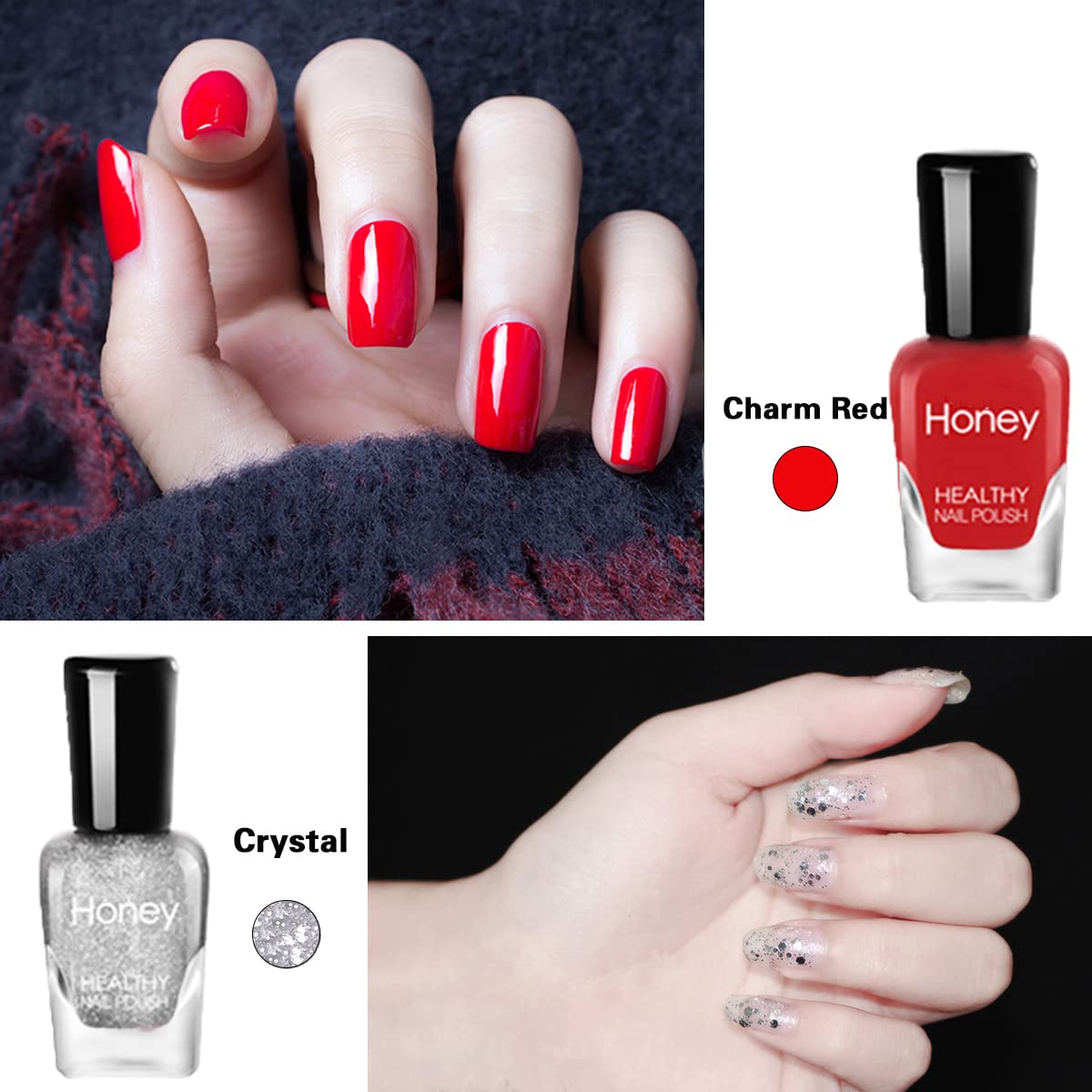 Tophany Non Toxic Nail Polish Set – Water-Based Peelable & Quick-Dry (12 Bottles)