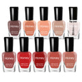Tophany Non-Toxic Water-Based Nail Polish Set – Easy Peel, Fast Dry, 10 Bottles