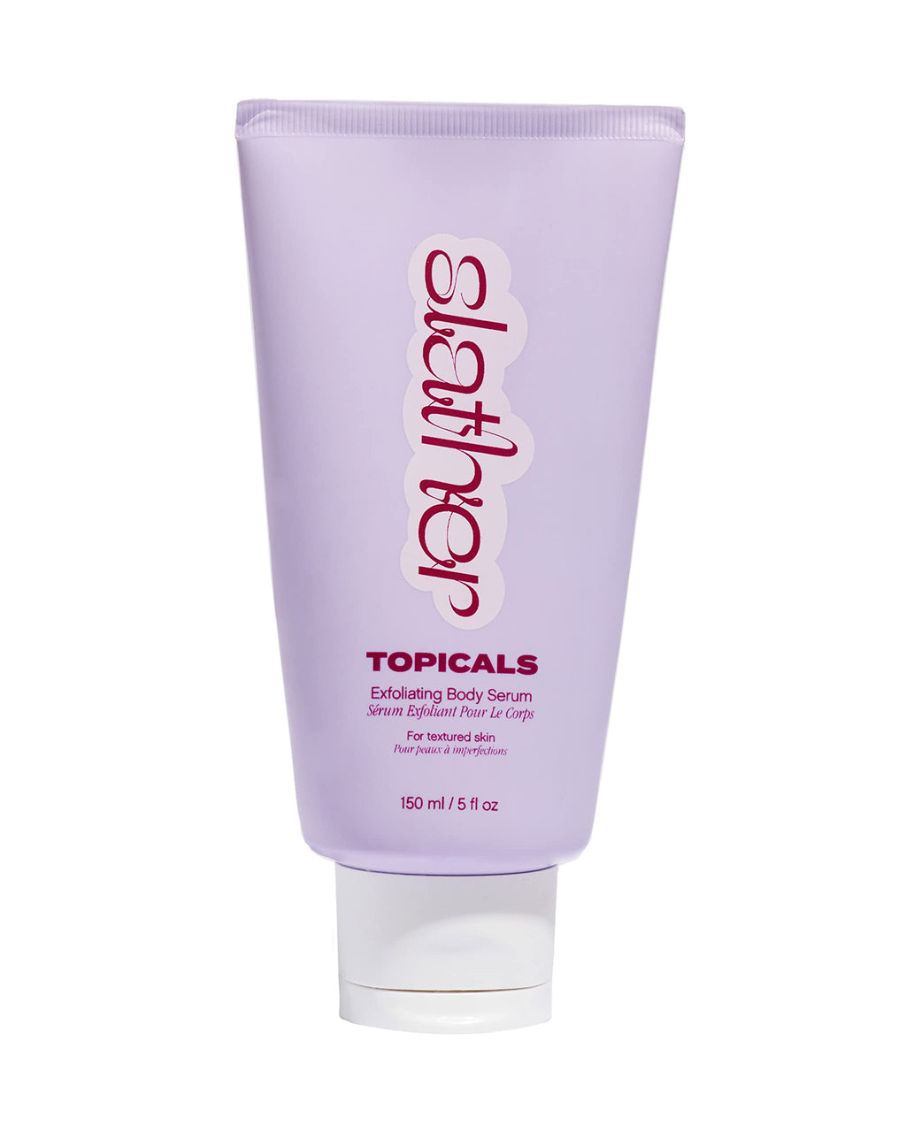 Topicals Slather Exfoliating Body Serum with Retinol, AHAs & Squalane – Smooth Bumpy Skin (5 Fl Oz)
