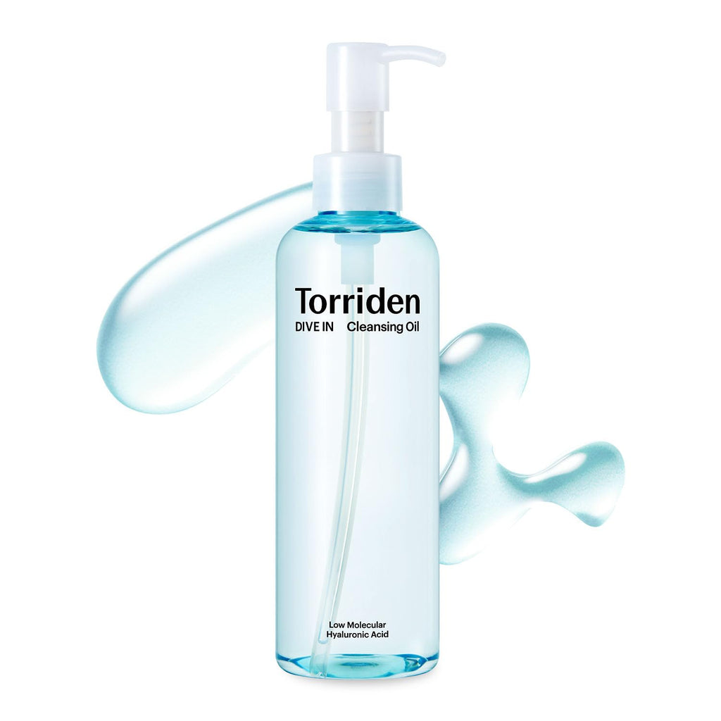 Torriden DIVE IN Cleansing Oil 200ml – Deep Pore Cleansing, 8D Hyaluronic Hydration, Sensitive-Skin Friendly