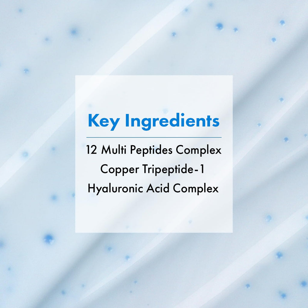 TOSOWOONG Copper Peptide 12 Cream – 99% Pure Copper Tripeptide-1, 12-Peptide Anti-Aging, 50ml