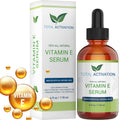 Total Activation Vitamin E Serum – Organic 100% Pure Cold-Pressed Vitamin E Oil for Skin, Hair & Nails – 4 oz