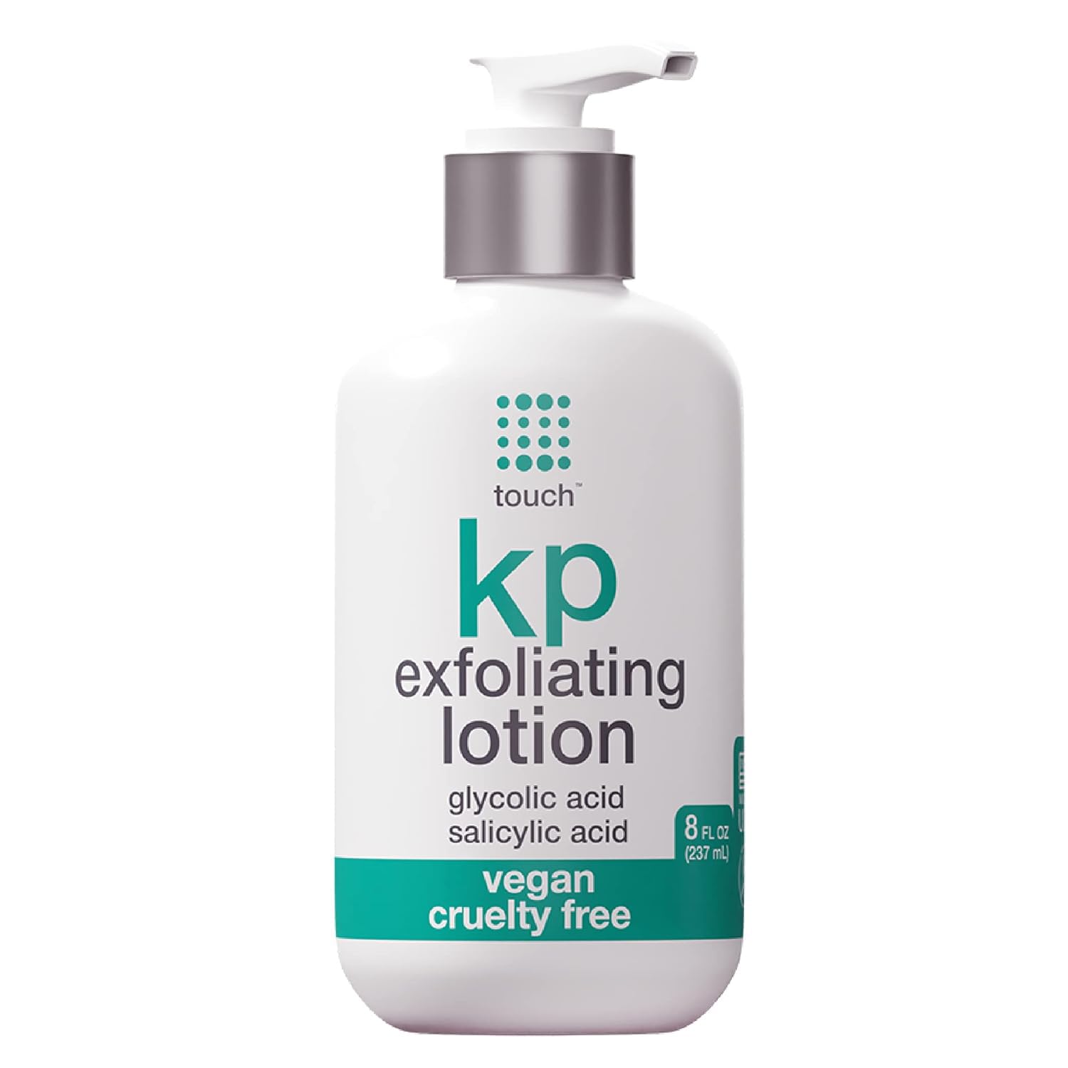 TOUCH Glycolic Acid Lotion for KP – Exfoliating Body Moisturizer (8 oz)
