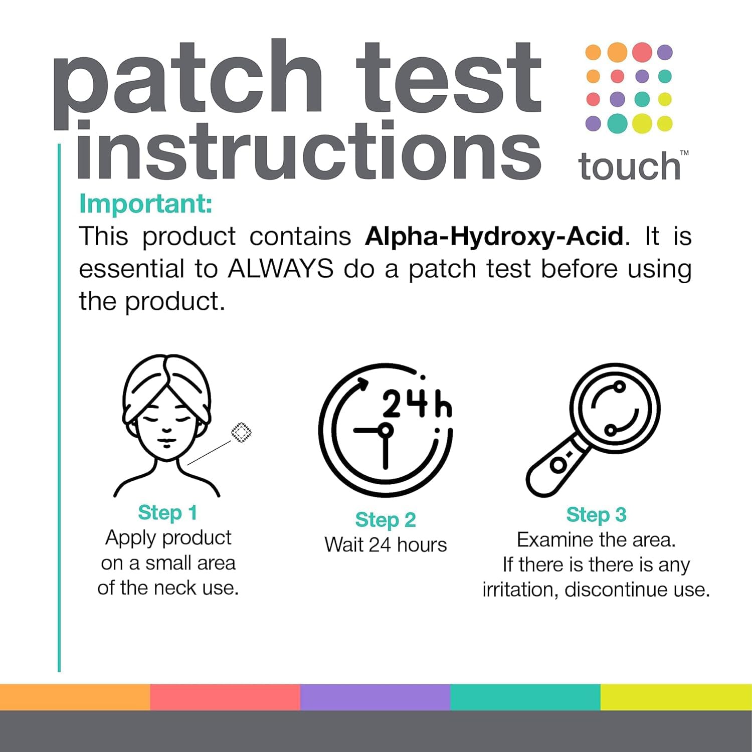 TOUCH Glycolic Acid Lotion for KP – Exfoliating Body Moisturizer (8 oz)