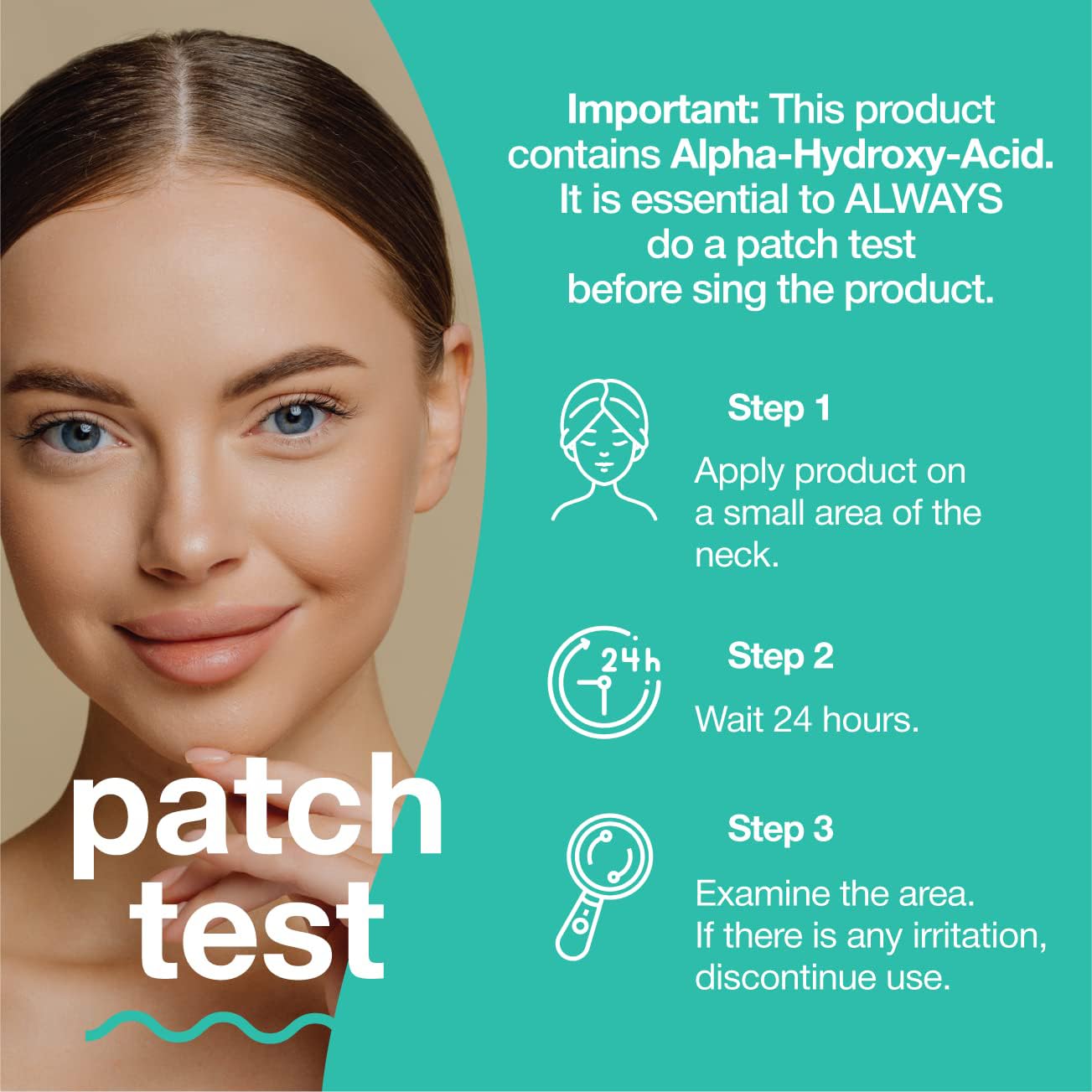 TOUCH Glycolic Acid Lotion for KP – Exfoliating Body Moisturizer (8 oz)