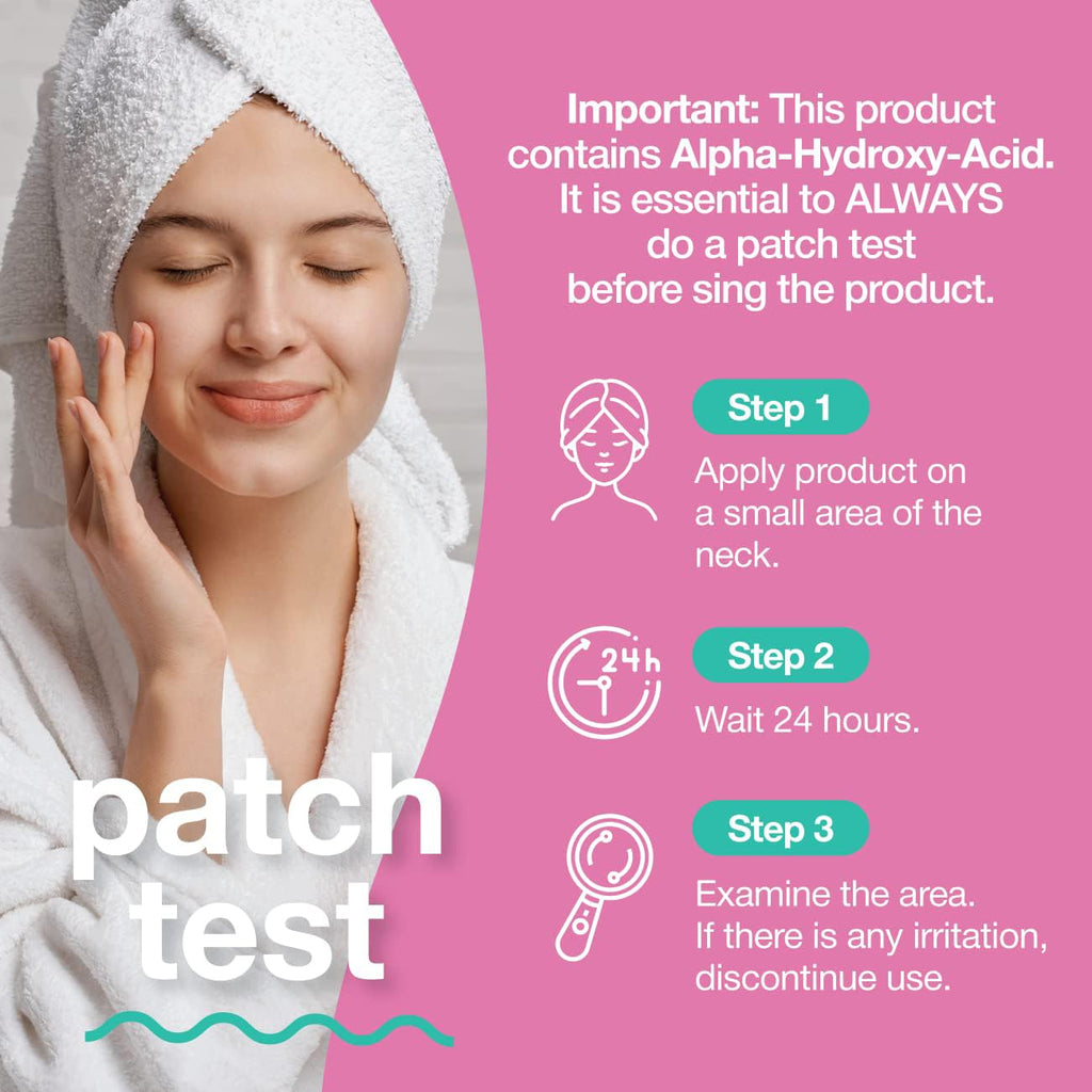 TOUCH 10% Glycolic Acid Face Wash – Exfoliating Foaming Cleanser, 6 oz