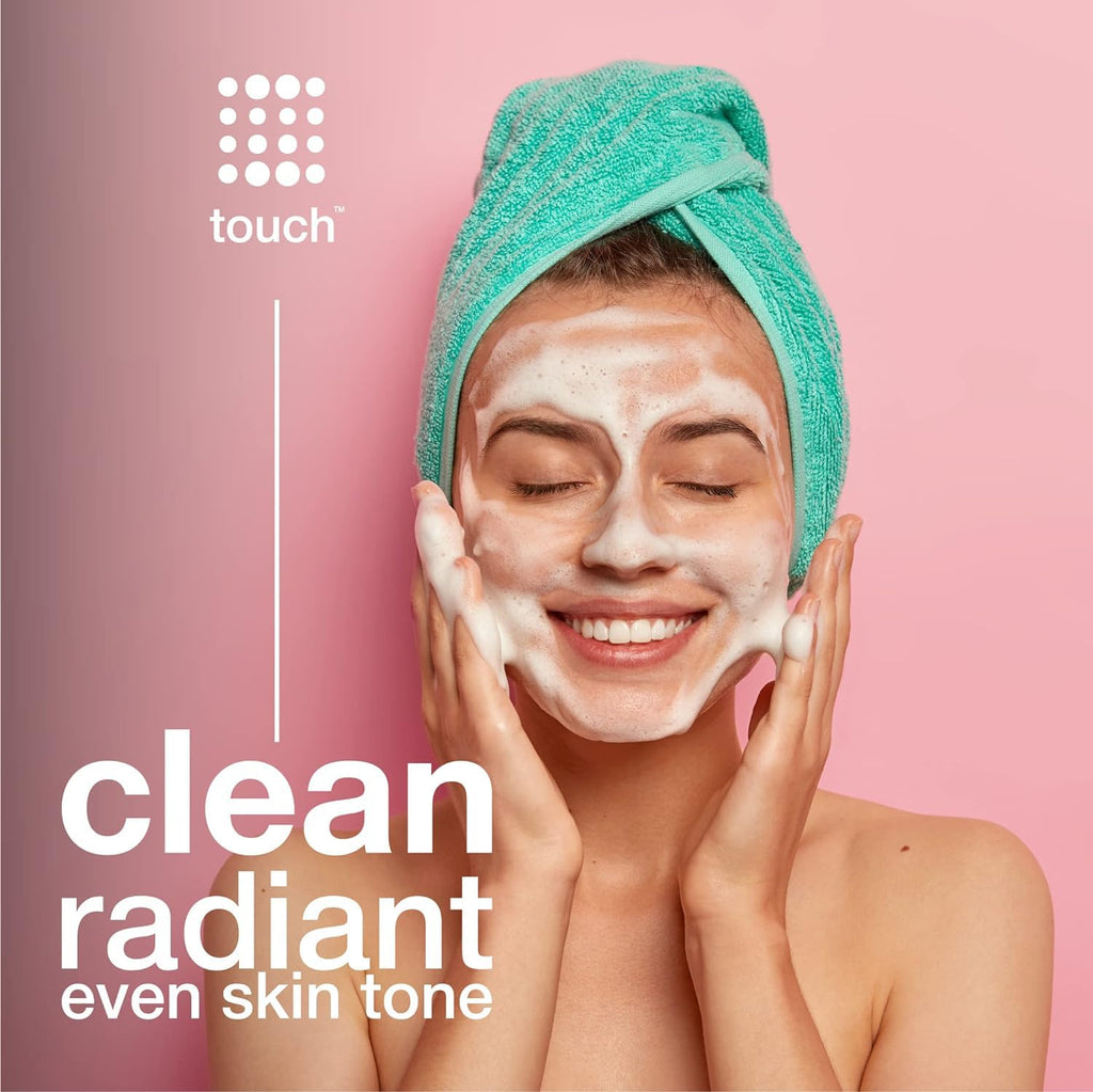 TOUCH 10% Glycolic Acid Face Wash – Exfoliating Foaming Cleanser, 6 oz