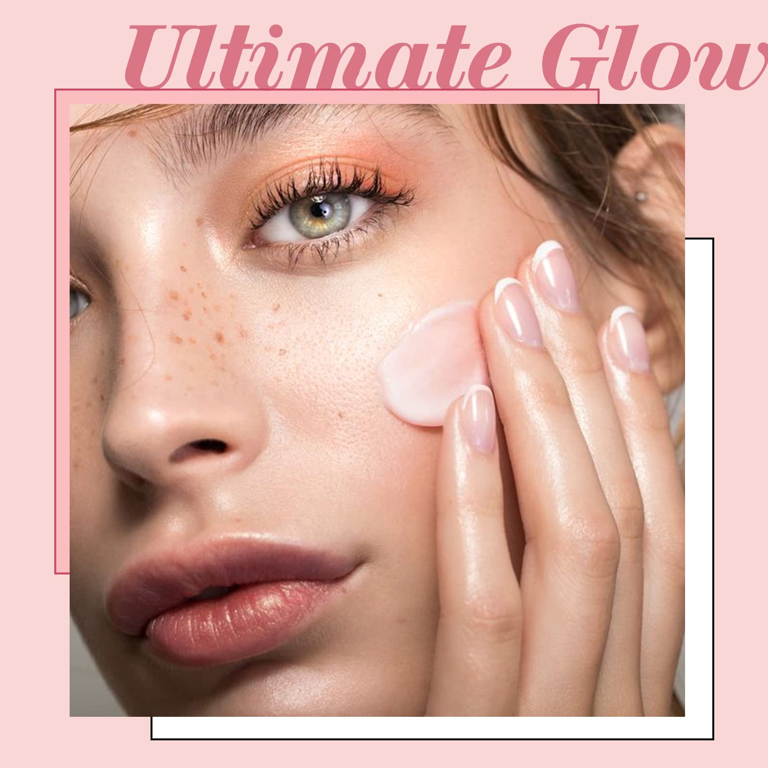 Touch in Sol Pretty Filter Glassy Skin Balm Primer – Ultra-Hydration Pore-Minimizing Makeup Base (1.05 oz)