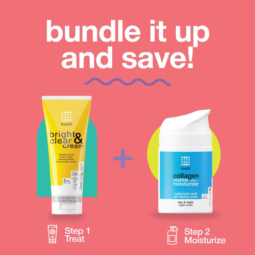 TOUCH Radiance Cream with Niacinamide & Tranexamic Acid – Brighten Uneven Skin Tone (2 oz)