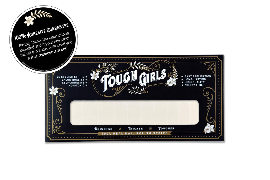 TOUGH GIRLS Nail Polish Strips – 20 Styles, Brighter, Thicker, Tougher