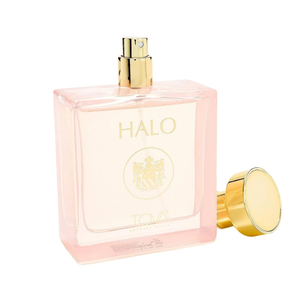 Tova Halo Eau de Parfum – Floral Gourmand for Women (3.4 oz) – Jasmine, Coconut & Amber | Cruelty-Free, Crafted in France
