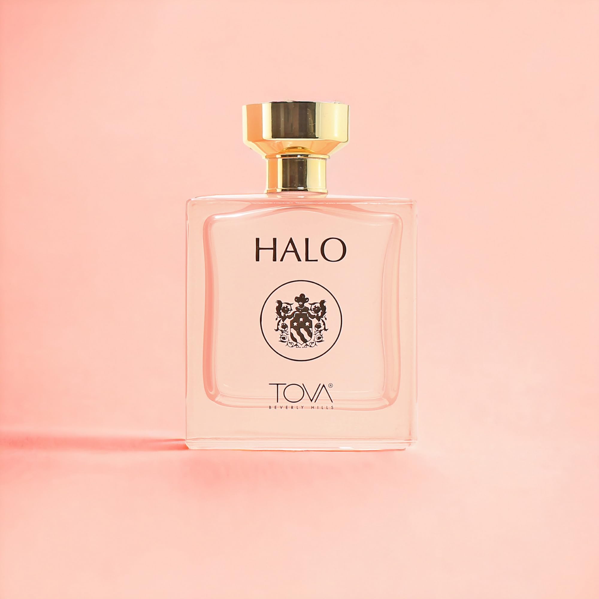 Tova Halo Eau de Parfum – Floral Gourmand for Women (3.4 oz) – Jasmine, Coconut & Amber | Cruelty-Free, Crafted in France