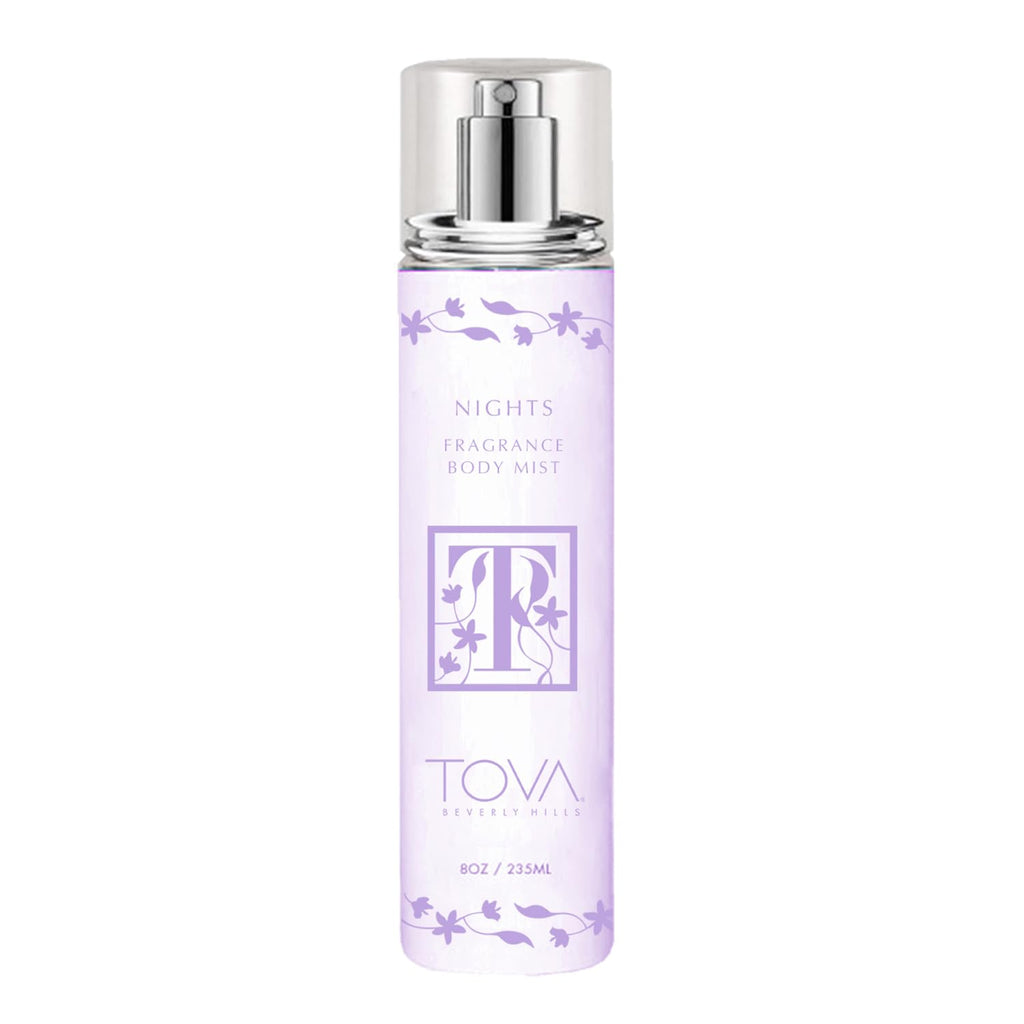 TOVA Nights Body Mist – Award-Winning Spicy Floral Fragrance for Women – USA-Made & Cruelty-Free – 8 oz