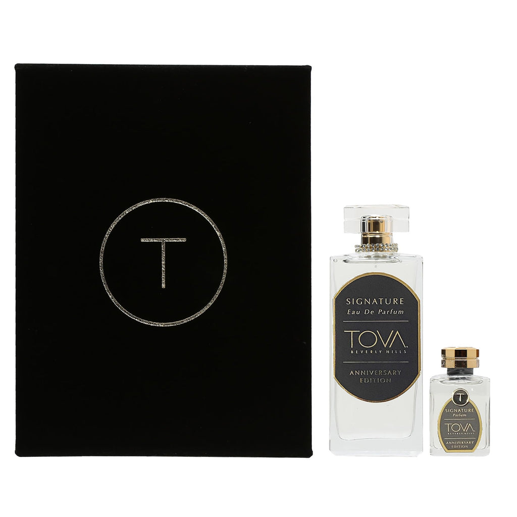 Tova Signature Anniversary Fragrance Set – Fresh Woody EDP for Women – Bergamot, Jasmine & Musk – USA-Made & Cruelty-Free