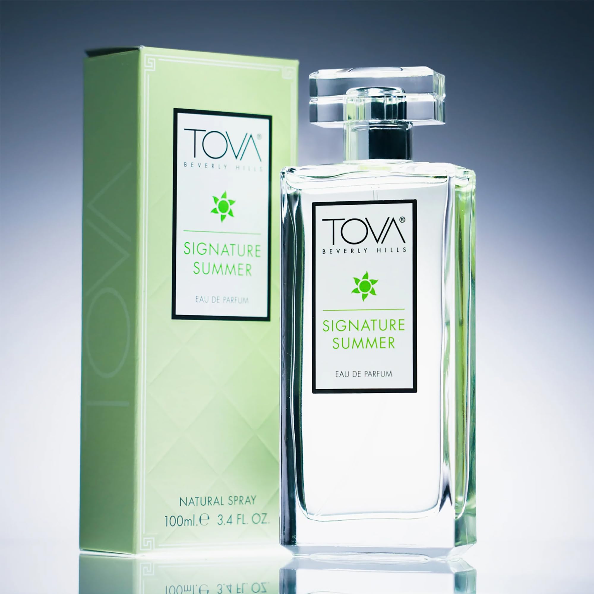 Tova Signature Summer Eau de Parfum – Floral Citrus for Women, 3.4 fl oz, Cruelty-Free, Made in USA