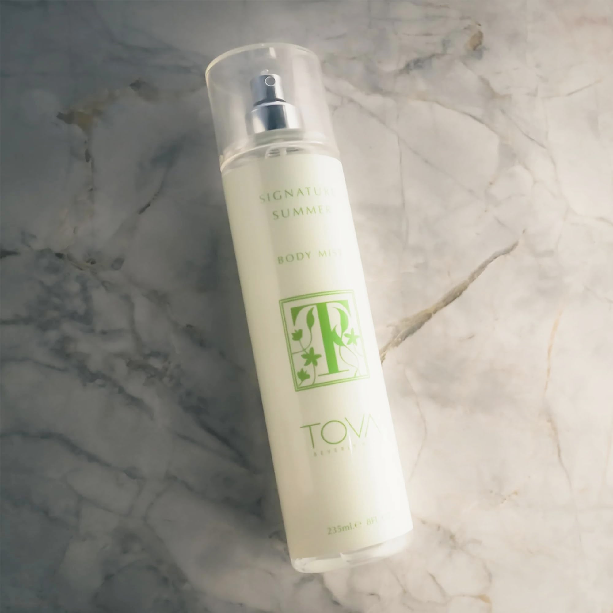 Tova Signature Summer Body Mist – Refreshing Fruity Floral Scent – Grapefruit, Calla Lily, Amethyst | USA-Made & Cruelty-Free – 8 oz