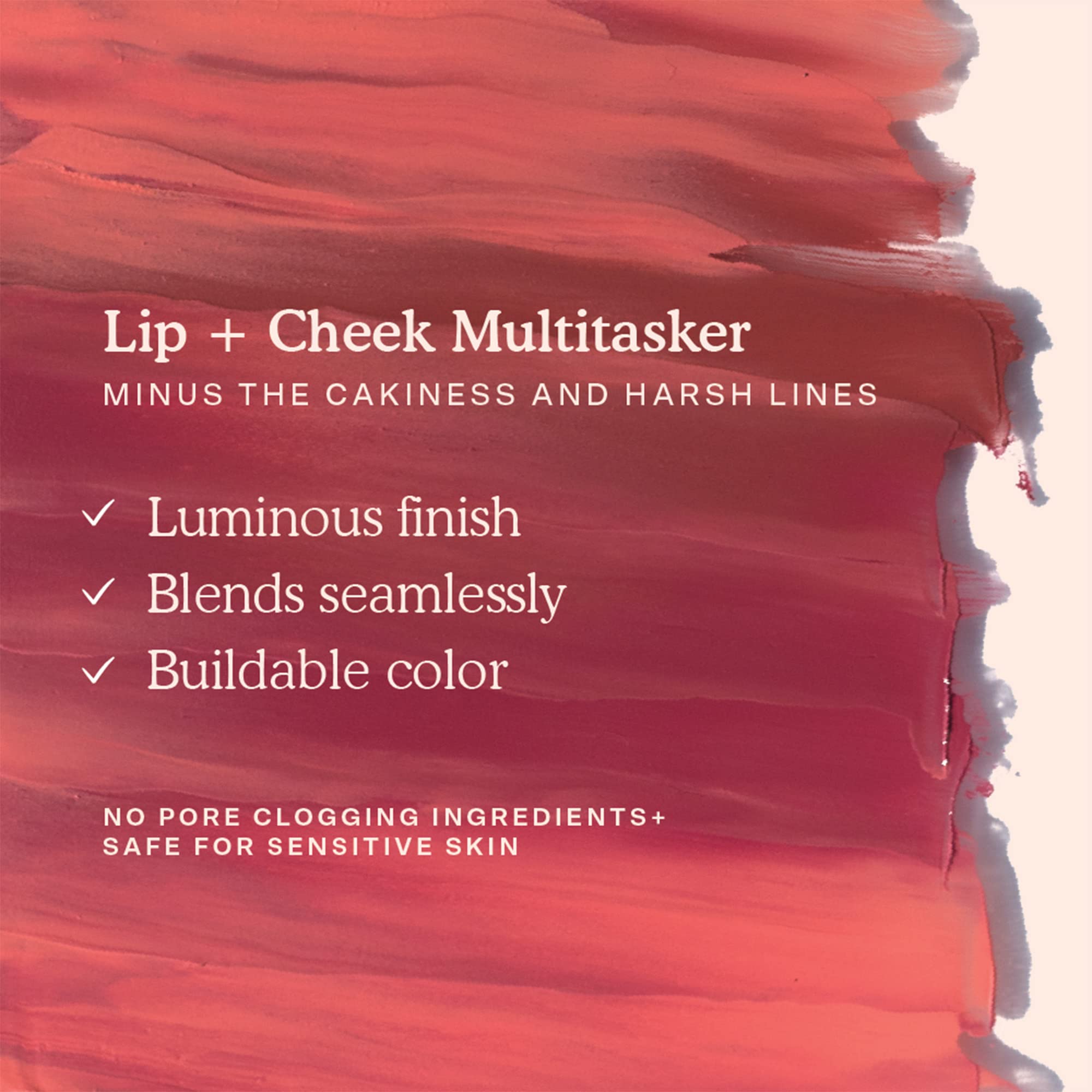 Tower 28 BeachPlease Cream Blush + Tinted Lip Balm – Power Hour Multi-Use Dewy Tint
