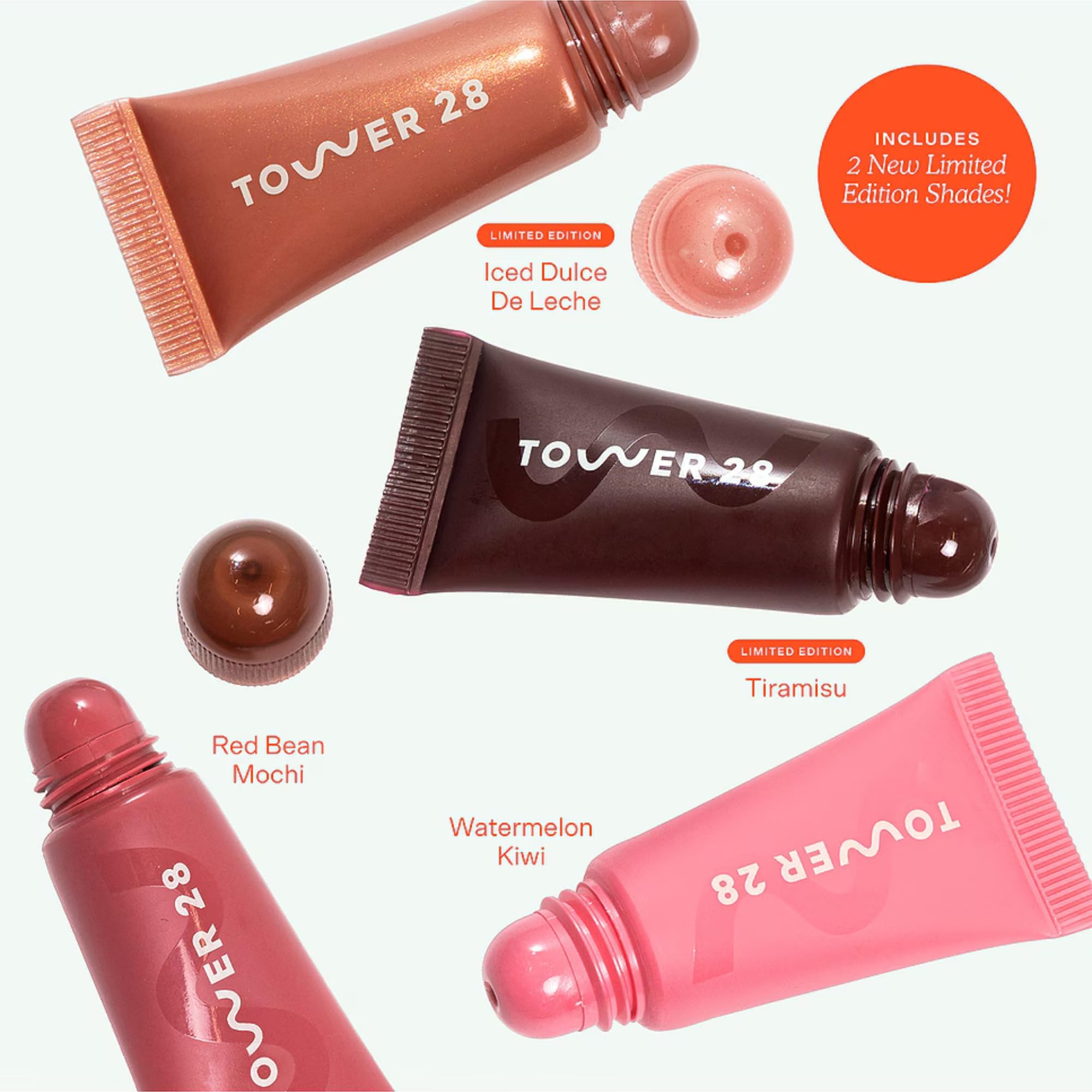 Tower 28 Beauty Mini Lil Softies Tinted Lip Treatment Set | Limited-Edition Four Minis