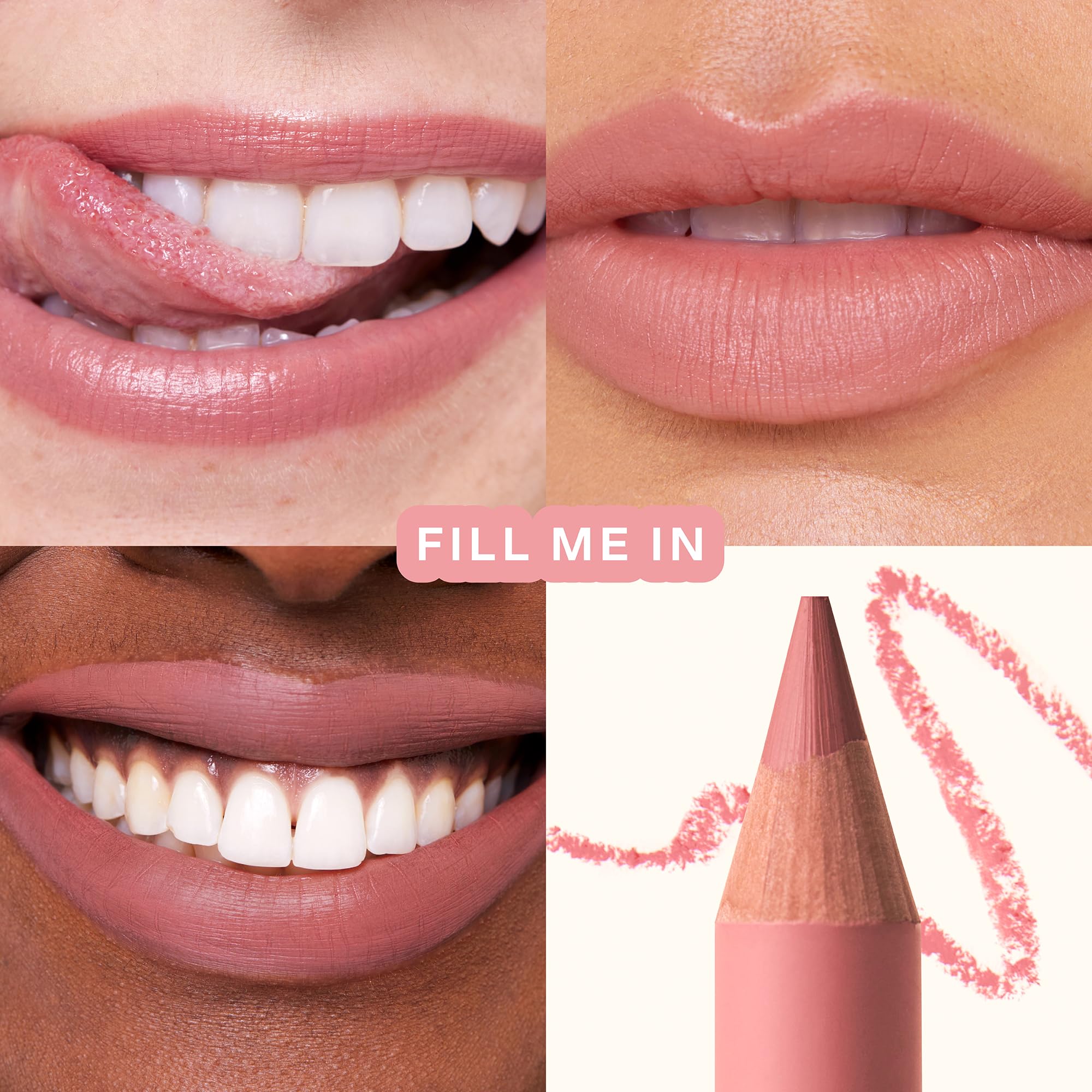 Tower 28 OneLiner Rosy Nude – Multi-Use Lip Liner & Eyeliner (Hydrating, Vegan)