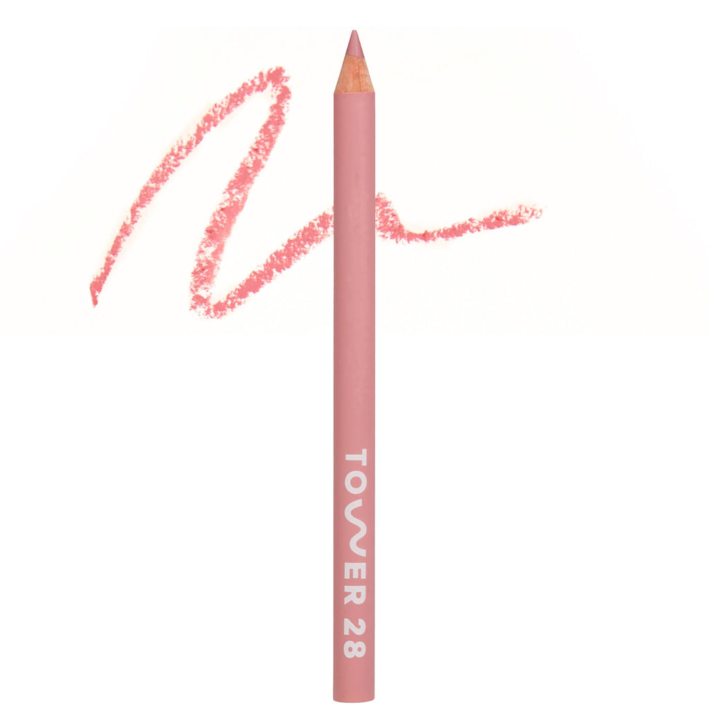 Tower 28 OneLiner Rosy Nude – Multi-Use Lip Liner & Eyeliner (Hydrating, Vegan)