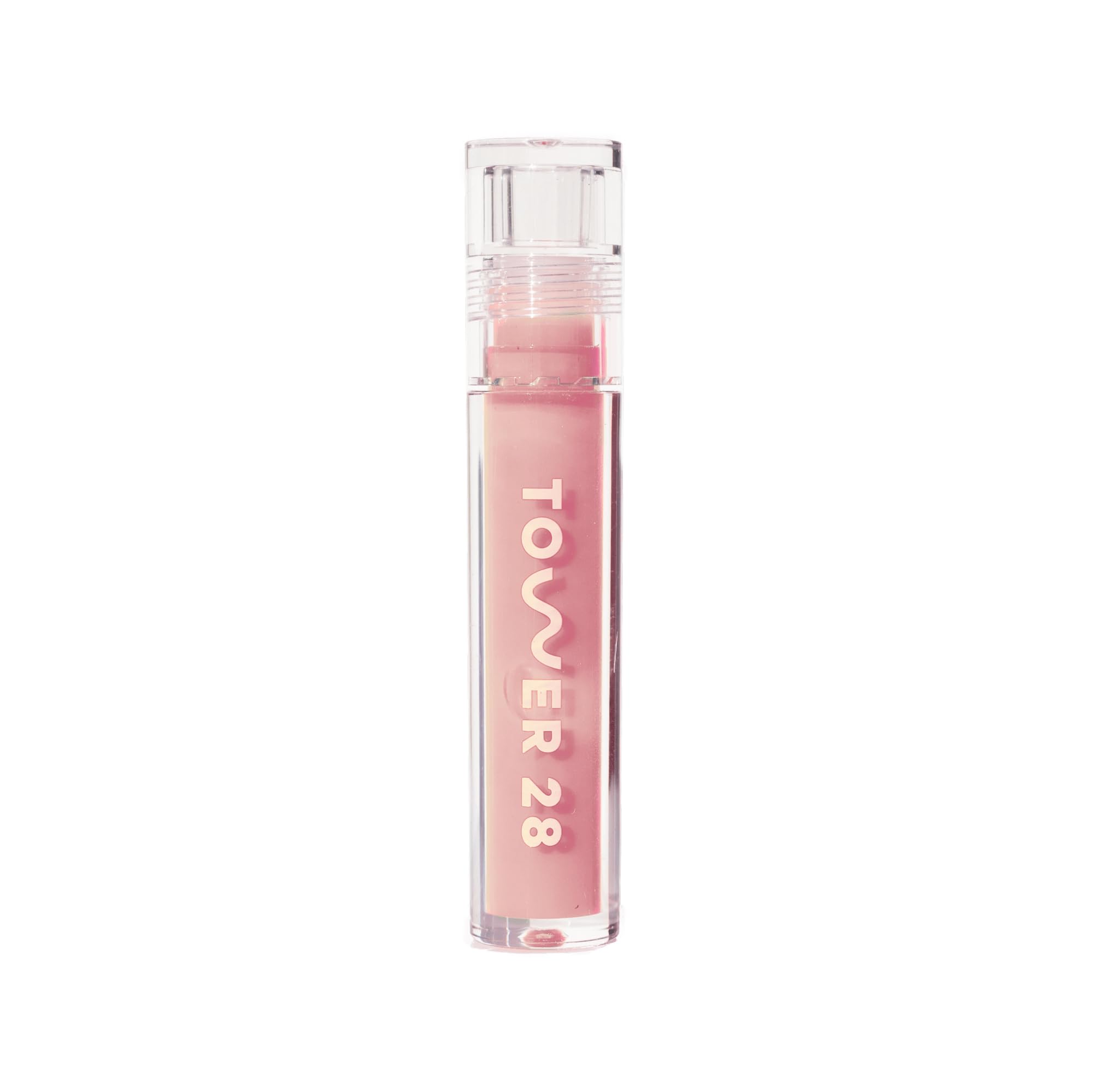 Tower 28 ShineOn Lip Jelly – Hydrating Milky Lip Gloss for Sensitive Lips, 12 Shades | 0.13 oz