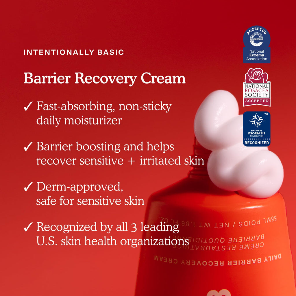 Tower 28 SOS Recovery Face Cream — Hydrating Moisturizer for Sensitive Skin with Hyaluronic Acid + Ceramides