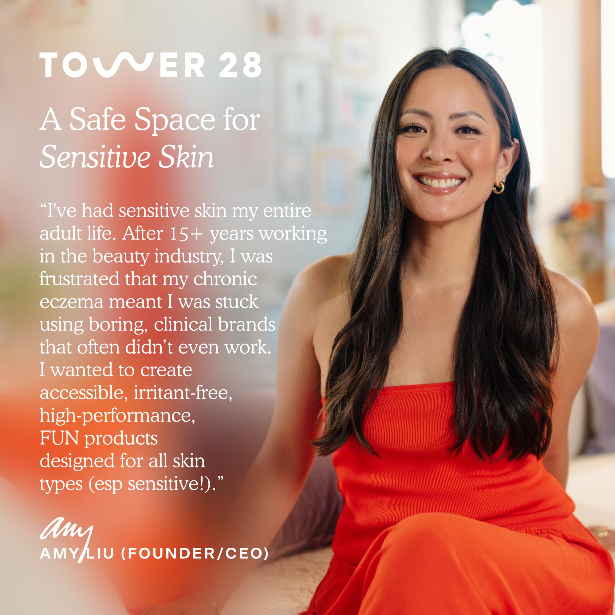 Tower 28 SOS Recovery Face Cream — Hydrating Moisturizer for Sensitive Skin with Hyaluronic Acid + Ceramides