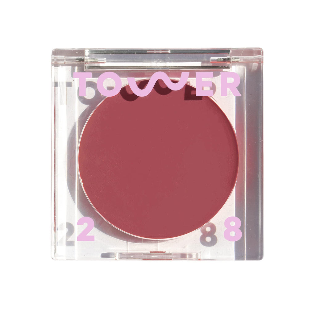 Tower 28 BeachPlease Cream Blush + Tinted Lip Balm – Office Hours (Vegan, Non-Comedogenic)