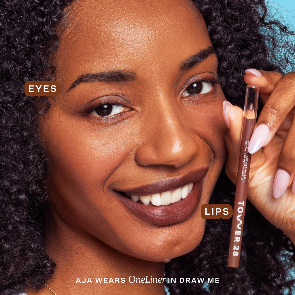 Tower 28 OneLiner Multi-Use Lip, Eye & Cheek Pencil – Chocolate Brown