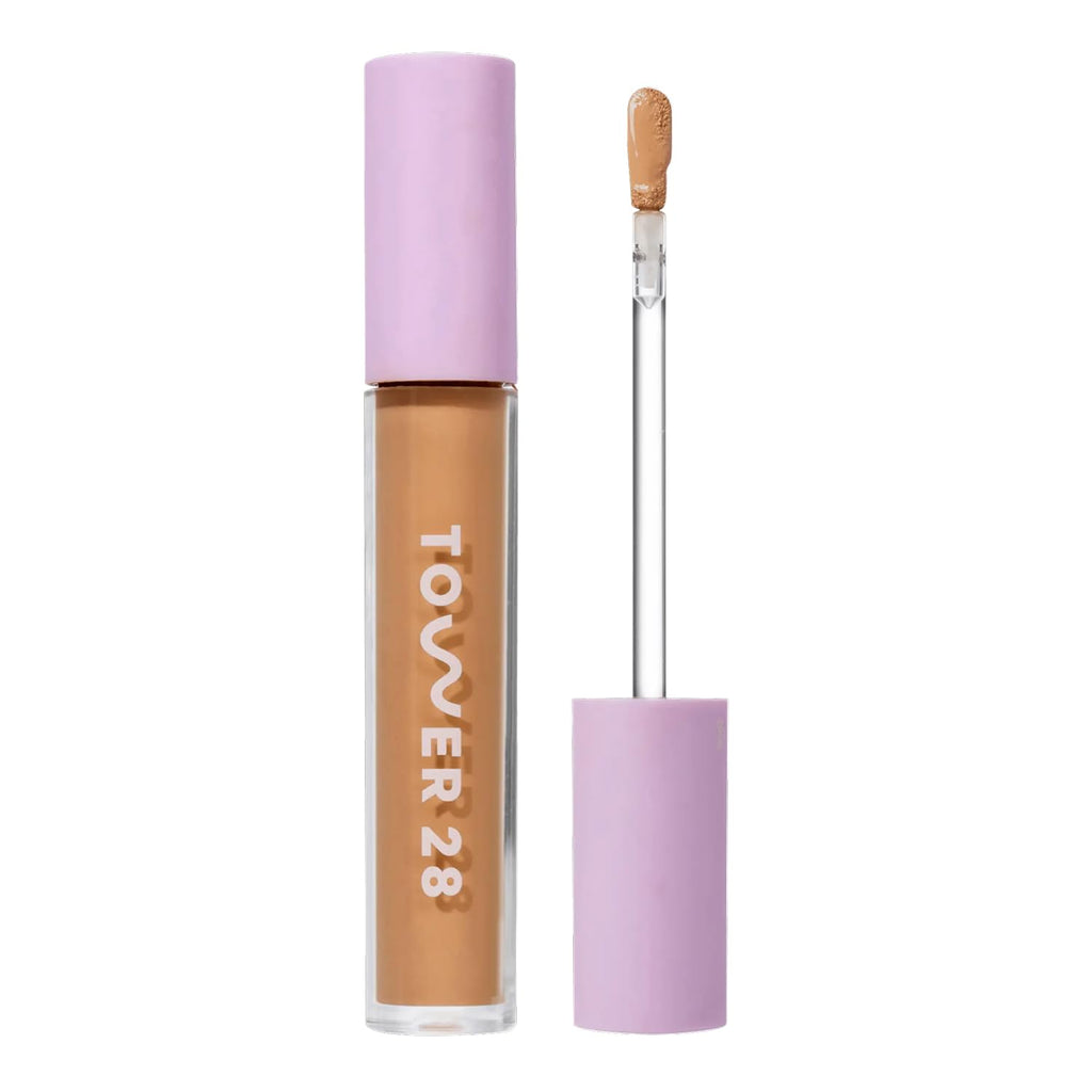 Tower 28 Swipe Serum Concealer – Hydrating Medium-to-Full Coverage + Under Eye Brightener (Shade 12 Pali)