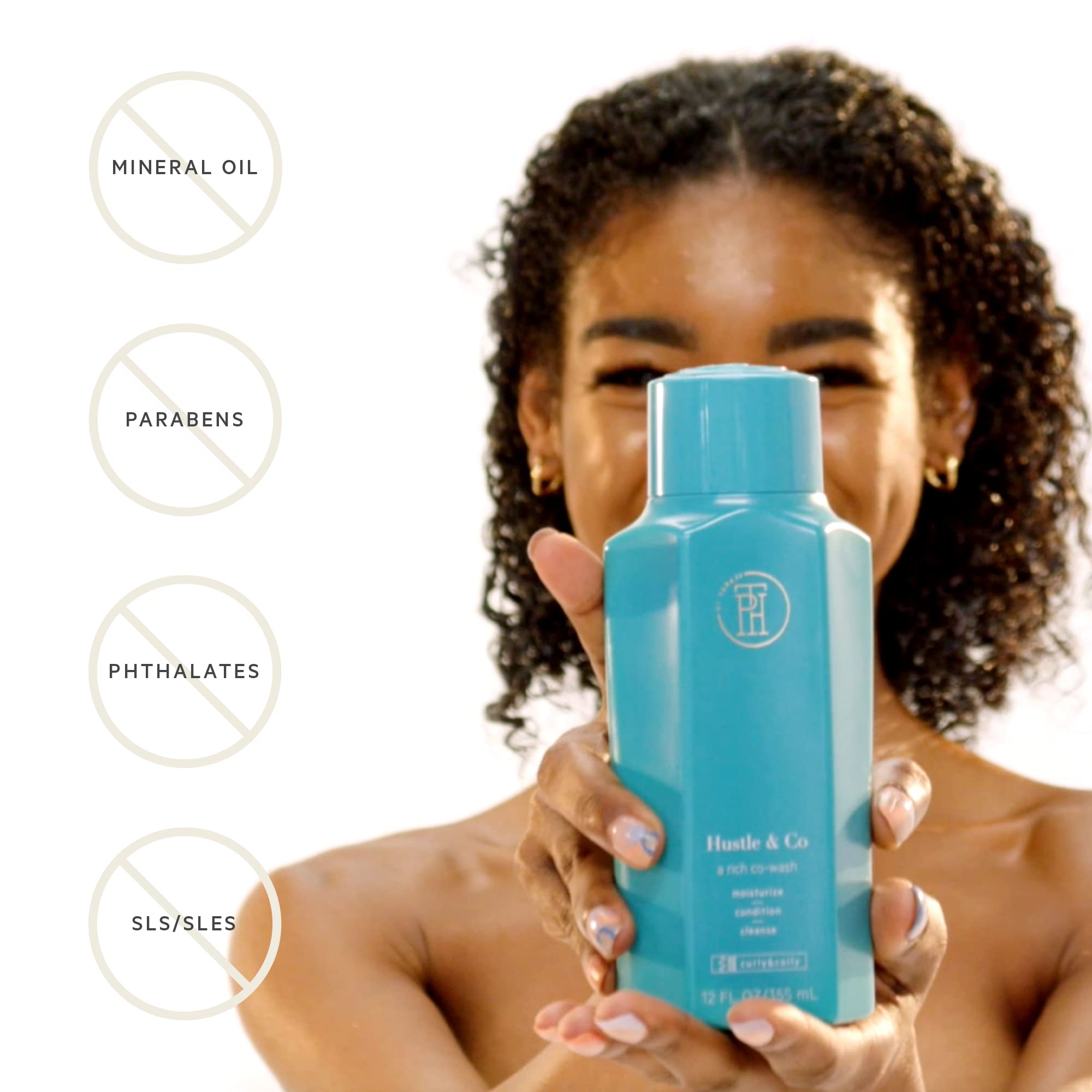 TPH by Taraji Hustle & Co Hydrating Co-Wash with Olive Oil, Shea Butter & Sage