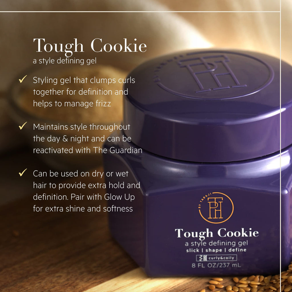 TPH by Taraji Tough Cookie Super Hold Gel – 8oz Pack of 2
