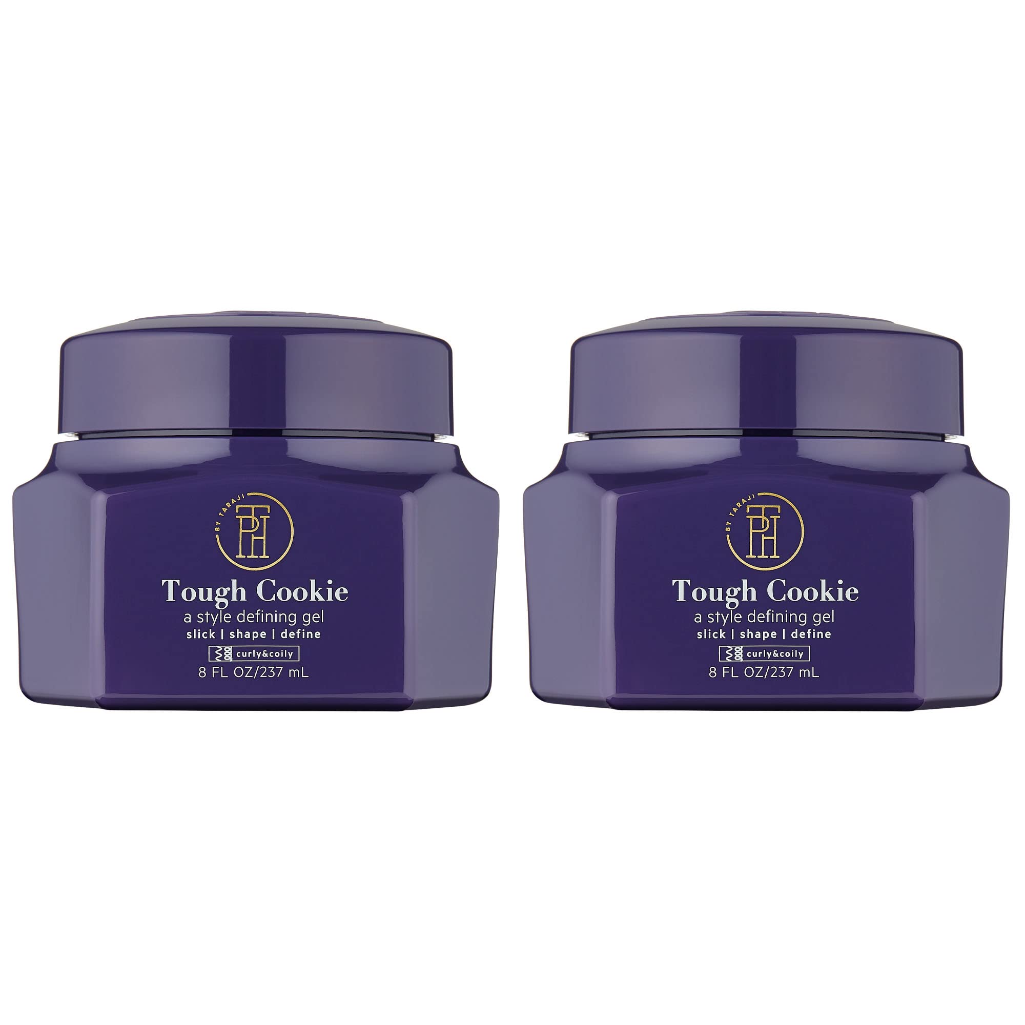 TPH by Taraji Tough Cookie Super Hold Gel – 8oz Pack of 2