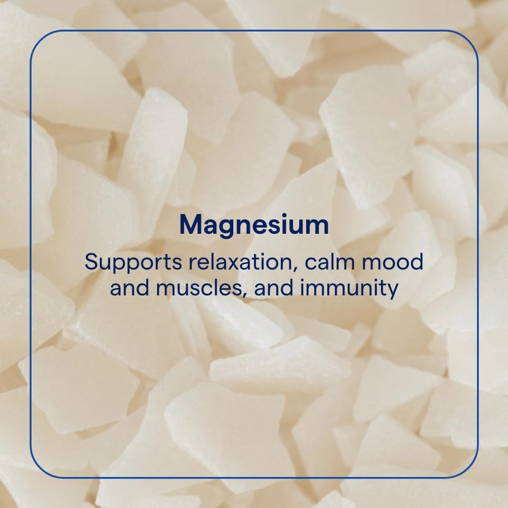 Trace Minerals Magnesium Flakes - Soothing Magnesium Bath Flakes for Soft Skin, Relaxation & Sleep Support | 25.4 oz