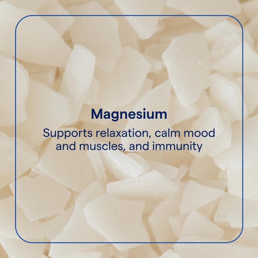 Trace Minerals Magnesium Flakes - Soothing Magnesium Bath Flakes for Soft Skin, Relaxation & Sleep Support | 25.4 oz