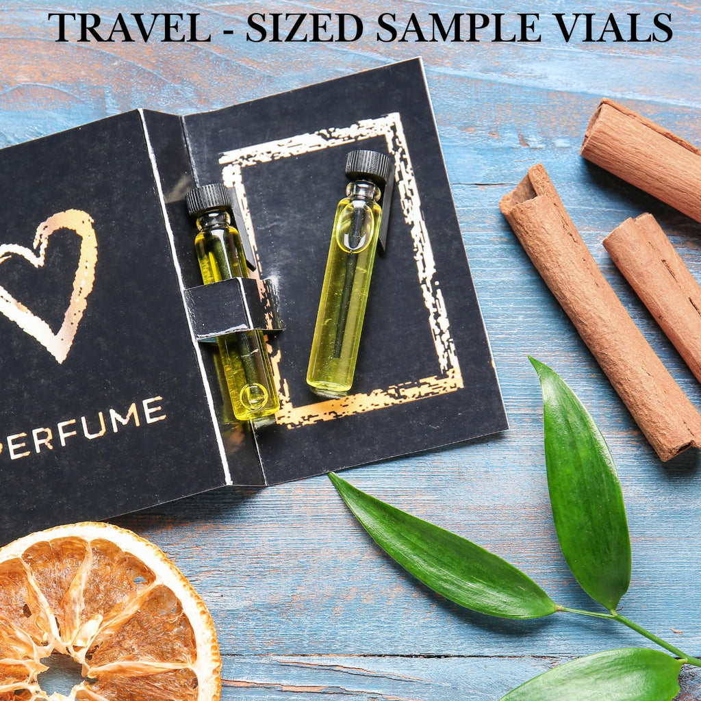Tradeberry Mens Cologne Sampler Sets – 12 Designer Fragrance Samples for Men | Travel-friendly & Gift-ready