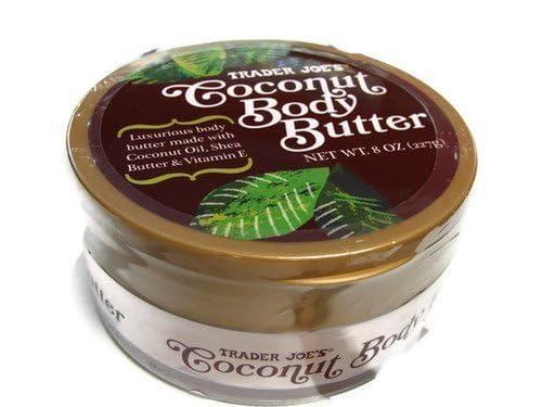 Trader Joe's Coconut Body Butter – 5x 8oz Cruelty-Free Pack