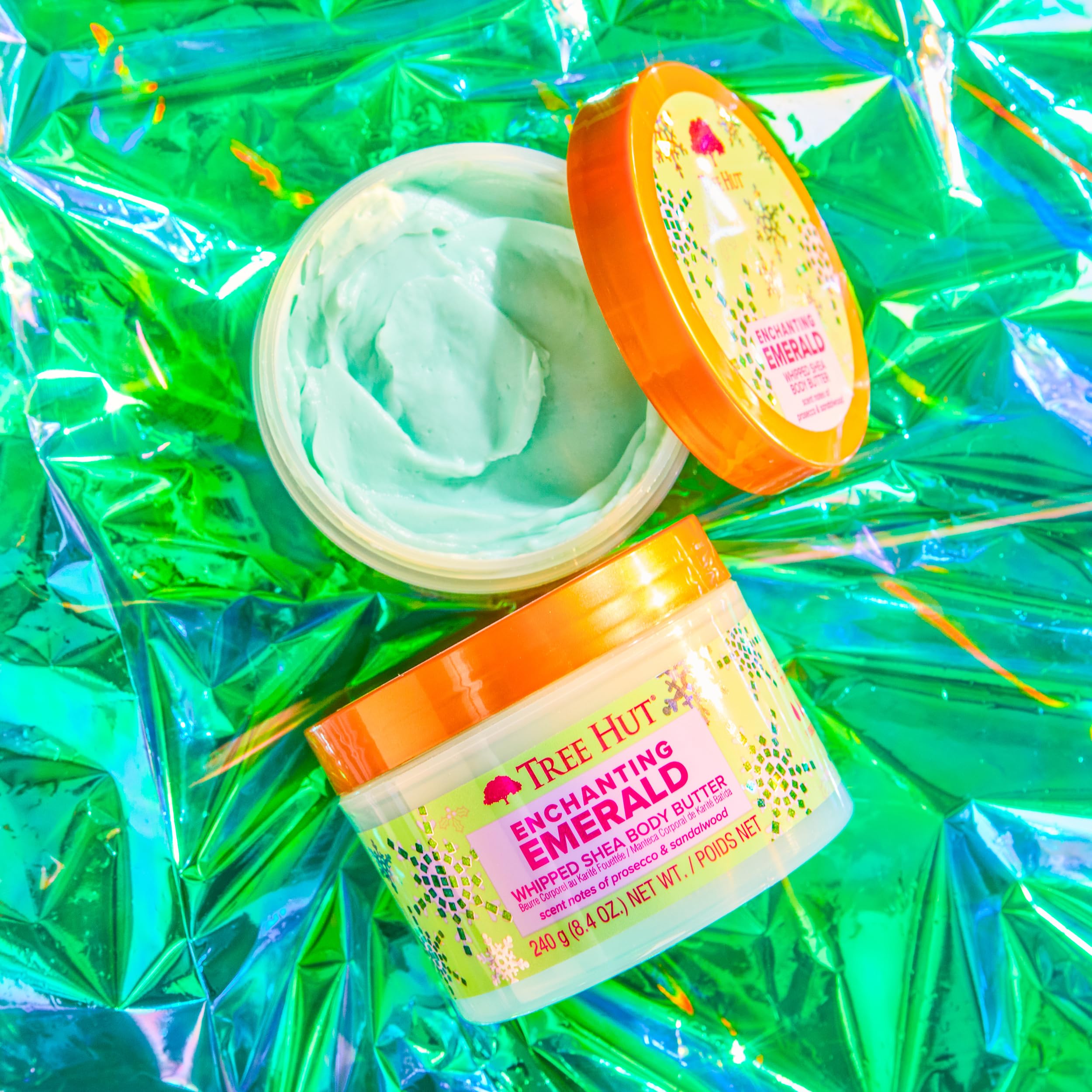 Tree Hut Enchanting Emerald Whipped Shea Body Butter – 8.4 oz | Limited Edition Holiday