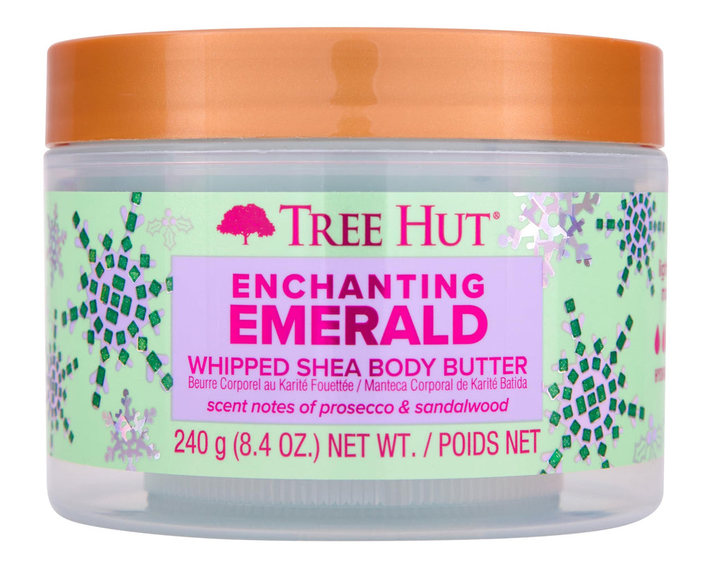 Tree Hut Enchanting Emerald Whipped Shea Body Butter – 8.4 oz | Limited Edition Holiday