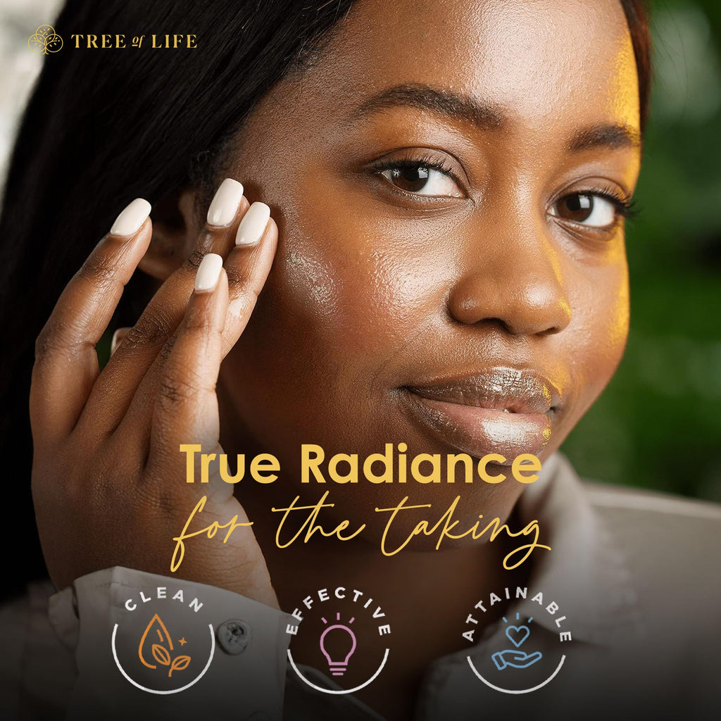 Tree of Life Beauty Facial Serum Trio — Vitamin C, Retinol & Hyaluronic Acid Kit
