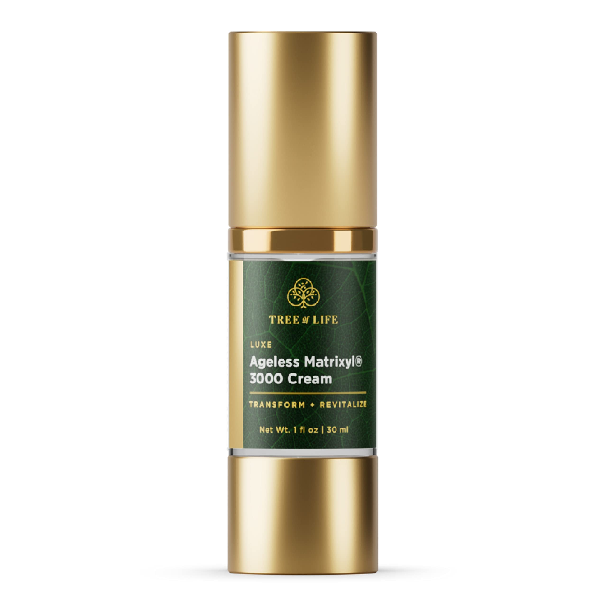 Tree of Life Beauty Moisturizer with Matrixyl 3000 – Non-Greasy Hydrating Face Cream 1.7 oz