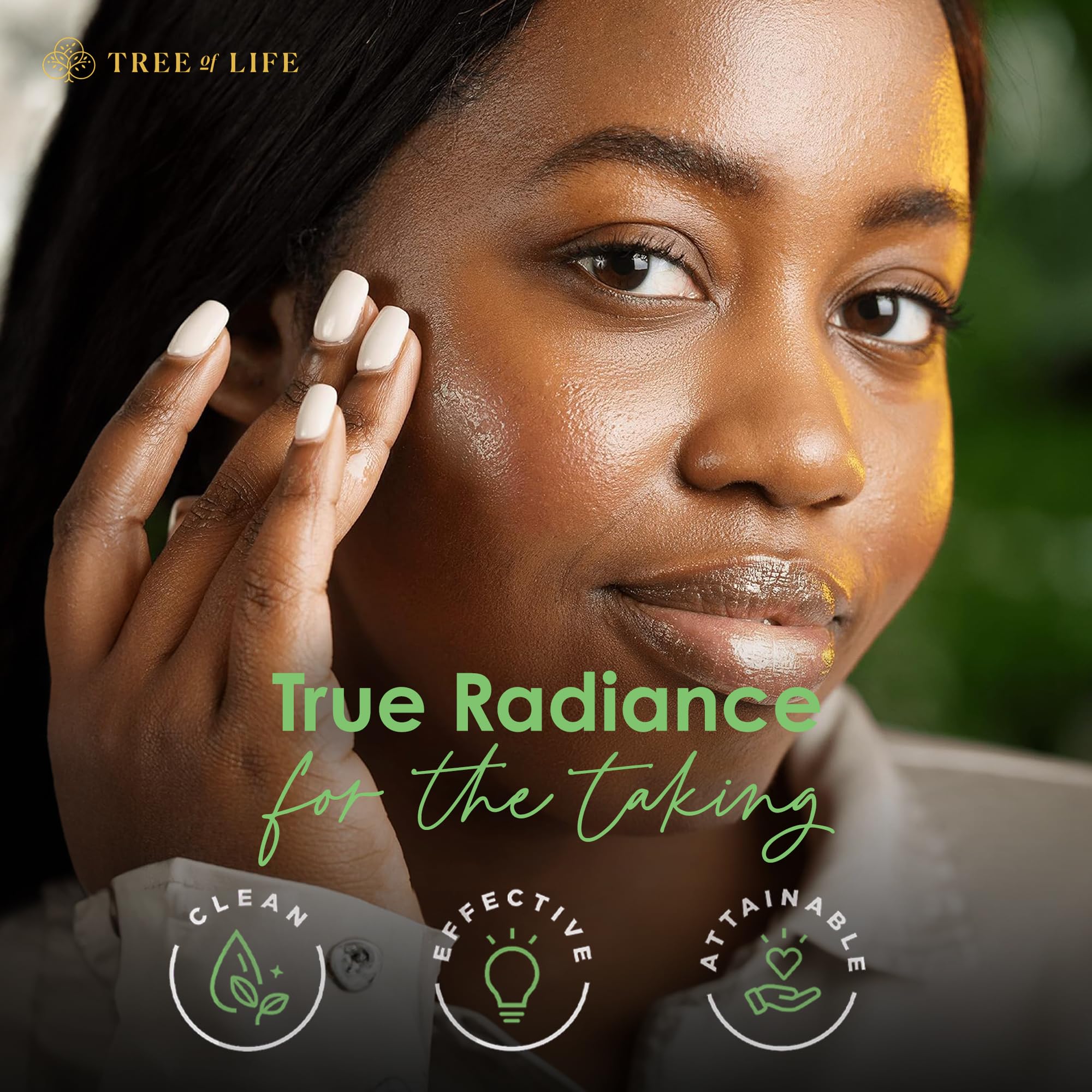 Tree of Life Beauty Skin Care Set Brightening and Firming Trio – Vitamin C Serum, Niacinamide & Pro Collagen Peptide | Dermatologist Tested