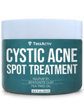 TreeActiv Cystic Acne Spot Treatment – Overnight Sulfur & Bentonite Clay for Face & Body • 0.5oz