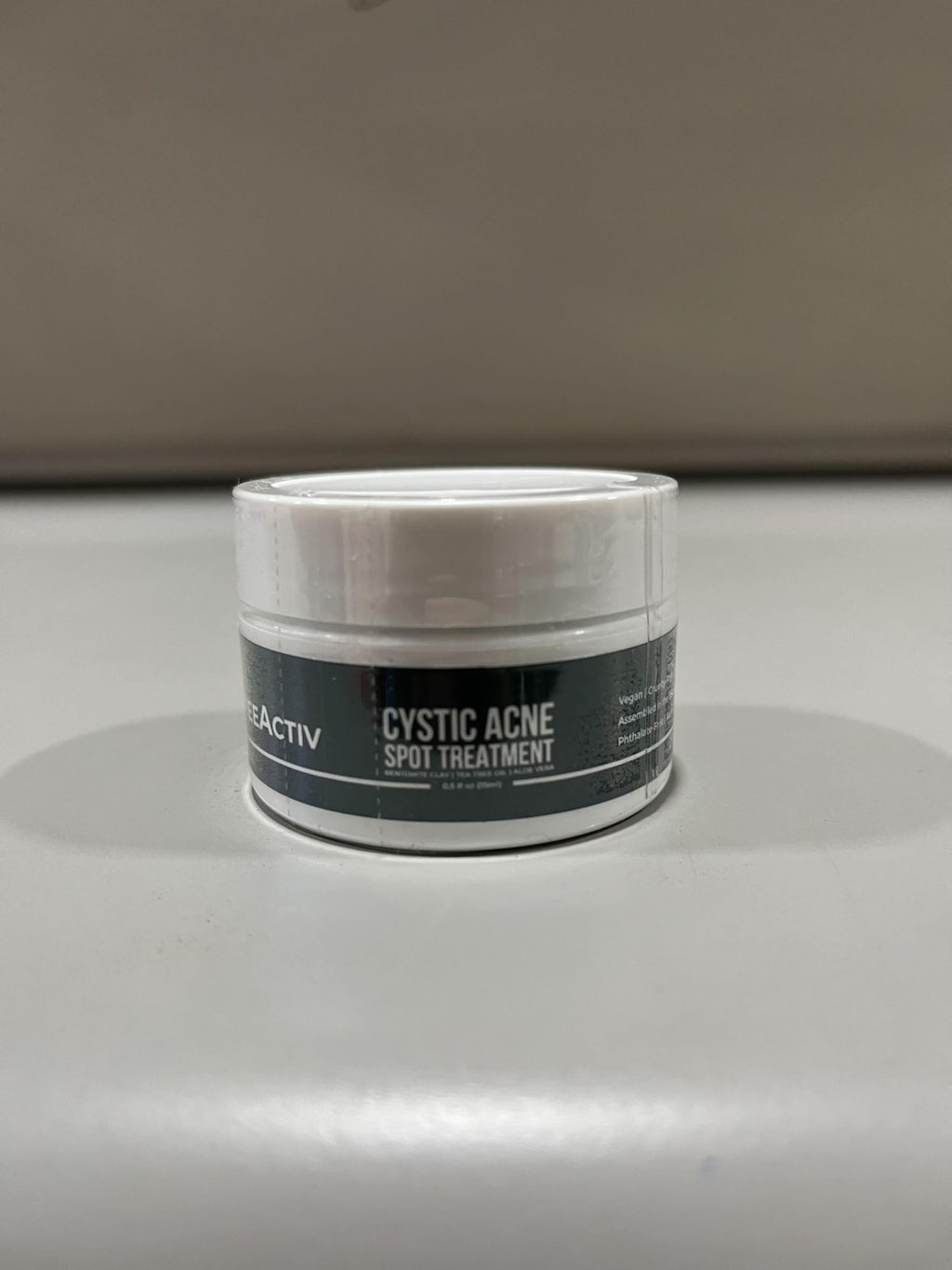 TreeActiv Cystic Acne Spot Treatment — Overnight Sulfur & Bentonite Clay (2-Pack)